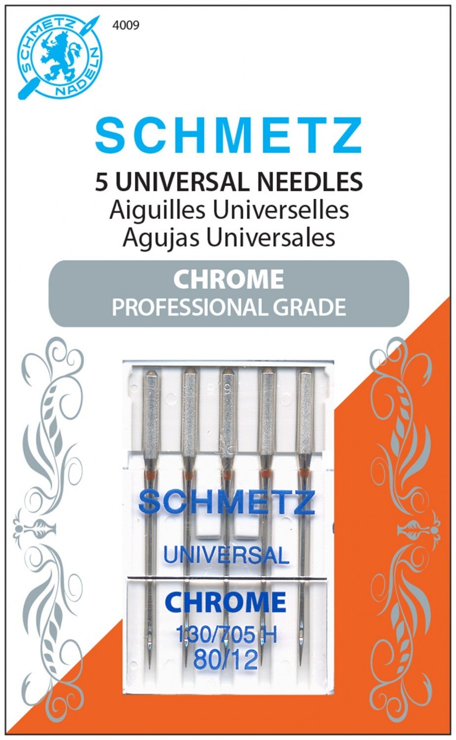 Schmetz 5 Chrome Universal Needles - Juki Junkies
