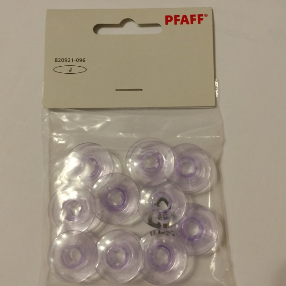 Pfaff Bobbins 10 Pack Lavender (J)